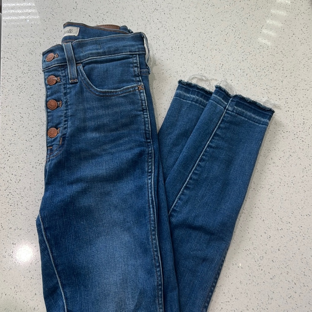 Madewell 10” High Rise Skinny Jeans